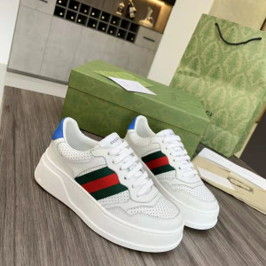 GUCCI 두꺼운 밑창 화이트 스니커즈