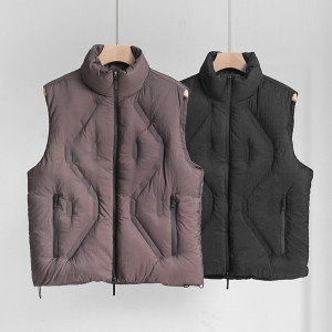 Zegna 메탈 나일론 다운베스트