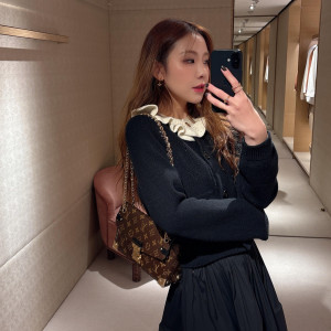 루이비통 브라운 숄더백