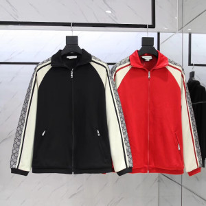 구찌 GG 패턴 트랙 재킷