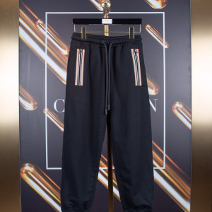 블랙 조거 트랙 팬츠